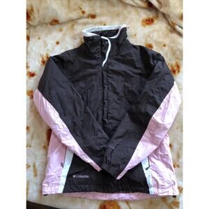 NWOT Columbia 3-in-1 Interchange Jacket Small Brown Pink Whirlibird Omni-Tech